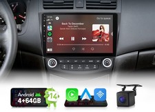 HAC1X7A for 2003-2007 Accord Coupe 10" Android 14 Apple CarPlay Car Radio Stereo