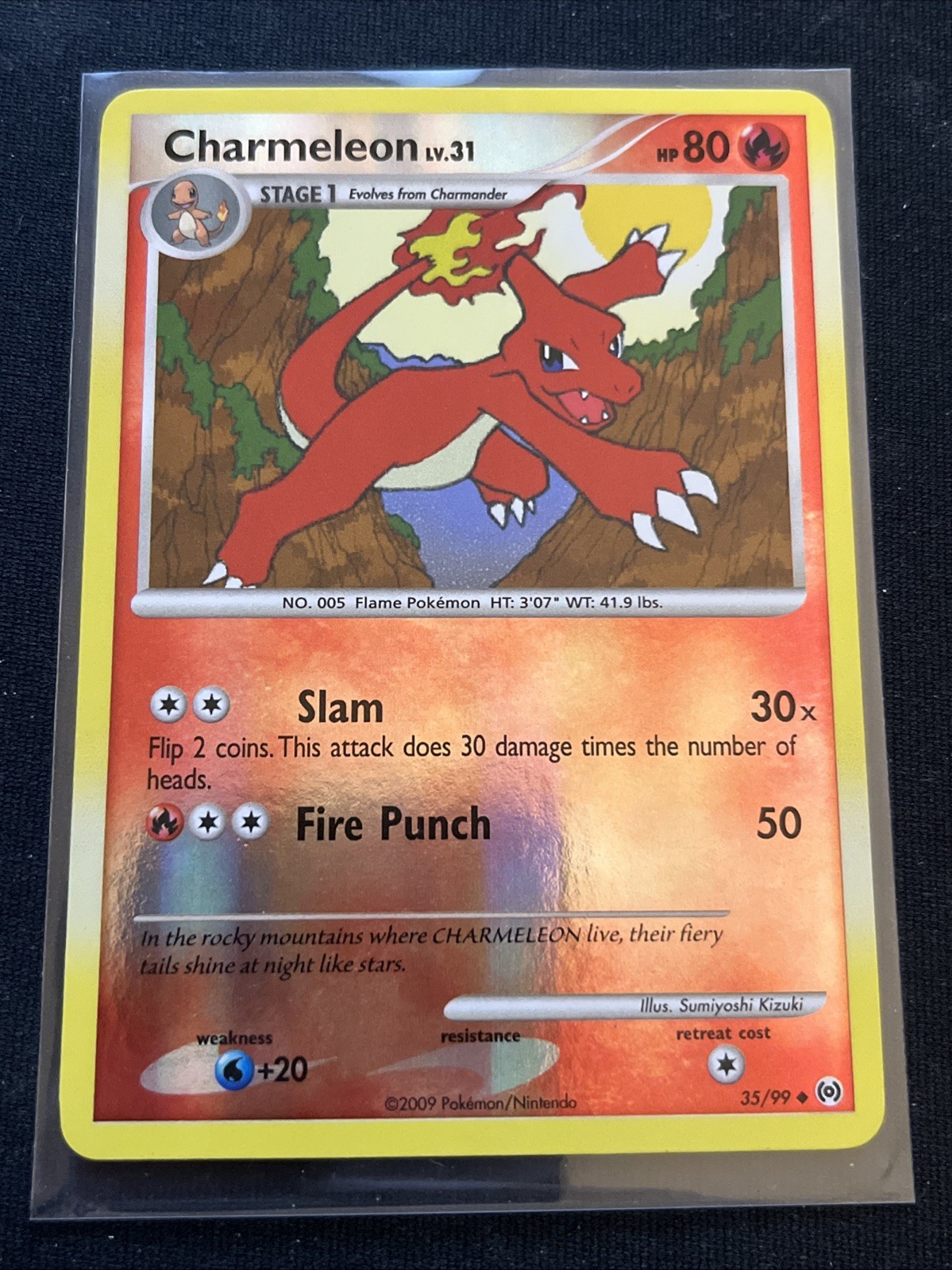 Charmeleon Arceus 35/99 Reverse Holo LP/NM