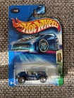 ?? Hot Wheels Treasure Hunt TH - MEYERS MANX - 2004 #112 REAL RIDERS - Blue