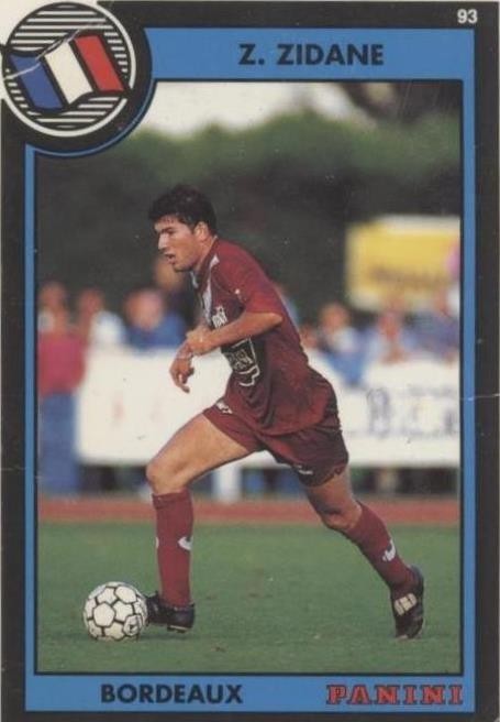 Zinedine ZIDANE (Girondins de Bordeau 1993