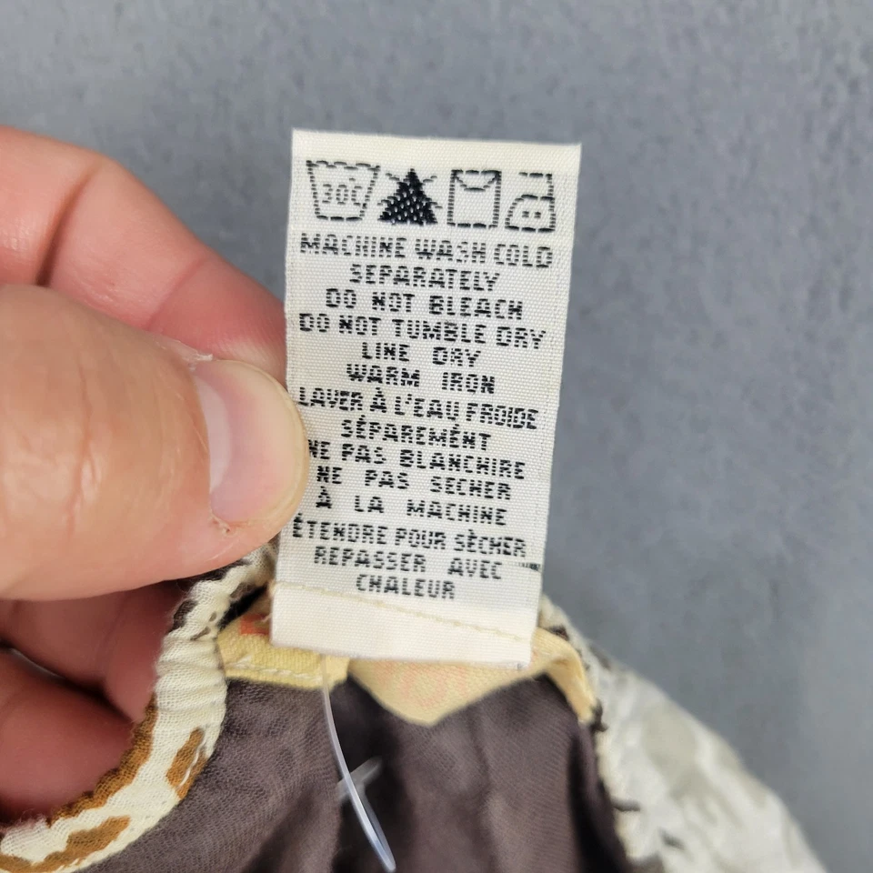 Vestido sin mangas Billabong trapecio en capas para mujer grande multicolor algodón geométrico Foto 4 de 4