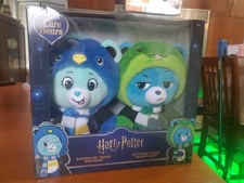 Harry Potter X Care Bears 2 Pack RAVENCLAW HOUSE And SLYTHERIN HOUSE GRUMPY BEAR