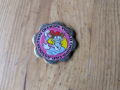 Chupa Chupa Cap Association World Championship-Reihe Metall Chip Coin Tap Pog