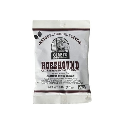 Claeys Horehound Hard Candy, 6 oz (Pack of 3) 6 Ounce