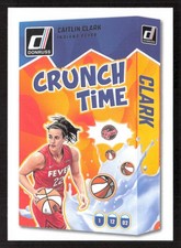 Caitlin Clark 2025 Donruss WNBA #5 Crunch Time Indiana Fever