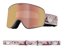 Dragon NFX2 Kimmy Fasani Lumalens Rose Gold Ion + Light Rose Snowboard Goggles