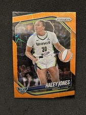 HALEY JONES 2025 Panini PRIZM WNBA ORANGE VELOCITY Holo Dallas Wings #43