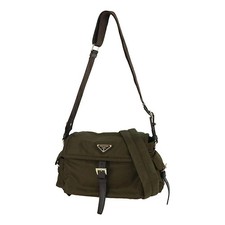 PRADA Explorer Medium Re-Nylon Leather 1BD394 Brown GHW Shoulder bag Women Men