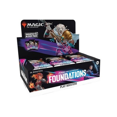 Magic Foundations Grundlagen - Play Booster Box 36 Spielhüllen ENG mtg 