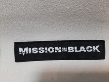 PATCH/ AUFNÄHER  MISSION IN BLACK - ca. 115 ...