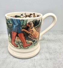 Emma Bridgewater 'The Good Life' Favourite Dog Walks 1/2 Pint Mug Rare Excellent