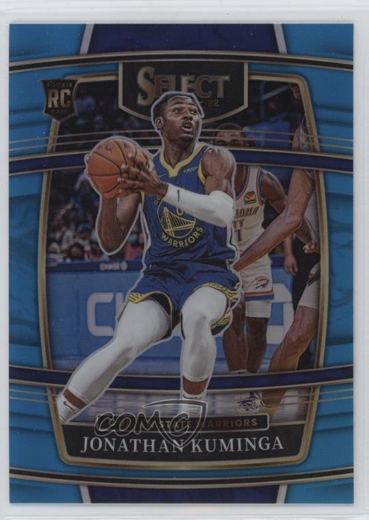 2021 Select Concourse Light Blue Prizm /299 Jonathan Kuminga #28 Rookie RC 1kr0