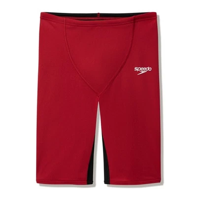 TRAJE DE BAÑO SPEEDO DE PIEL RÁPIDA PARA NIÑOS. DISFRAZ ROJO RESISTENCIA + MAX CINTURA ALTA JAMMER W26 - Imagen 1 de 3