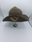 Civil War Hat Brown 100% Wool Size 22/23in Made In USA