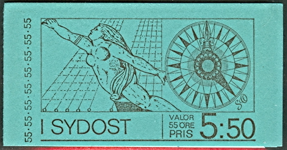 SWEDEN (H255) Scott 932a 55ore 1972 Tourist Attractions | eBay