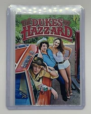 The Dukes Of Hazzard Limited Edition Artist Signed Trading Card 7/10