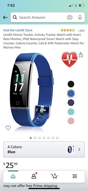 115 hr fitness tracker