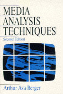Media Analysis Techniques by Arthur A, Berger (Paperback, 1998)