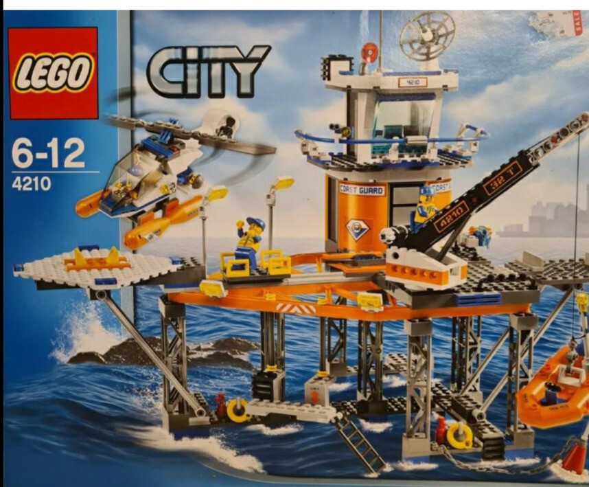 new rare LEGO City  4210 city Coast Guard Platform