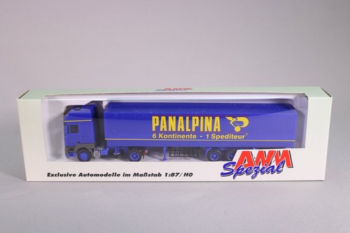 LE2681 AWM AMW SPEZIAL 70800 Ho 1:87 DAF 95XF semi remorque Panalpina - Imagen 1 de 5