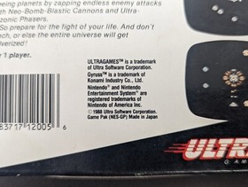 1988 Gyruss Nintendo NES BOX AND MANUAL ONLY