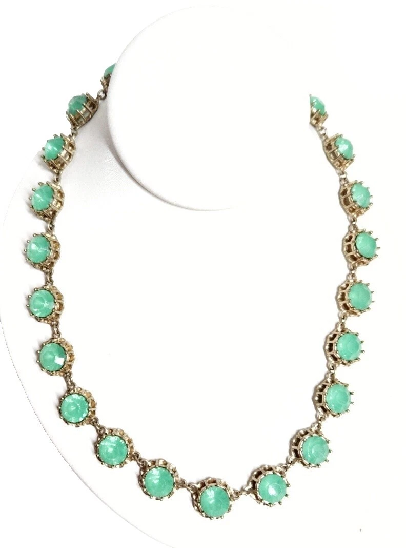 Модная бижутерия из латуни со стразами J. CREW