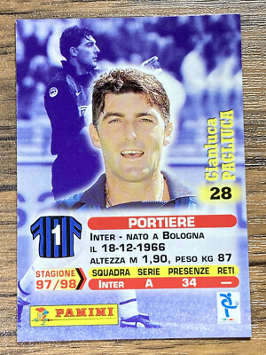 CARD MERLIN CALCIO 95 Star Alberto Malusci Fiorentina # 78 Psa No Panini New EUR 2,99 - FR