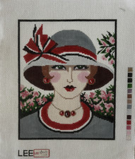 LEE / High Fashion SPM271 /10.5x8.5 13 mesh Hand painted Needlepoint Canvas