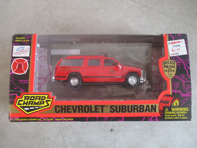 CIB 1996 ROAD CHAMPS ST. LOUIS FIRE DEPT. CHEVROLET SUBURBAN 1:64