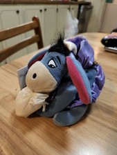 Eeyore Sugar Plum Fairy Bean Bag Plush Stuffed Animal Diney Parks 90s