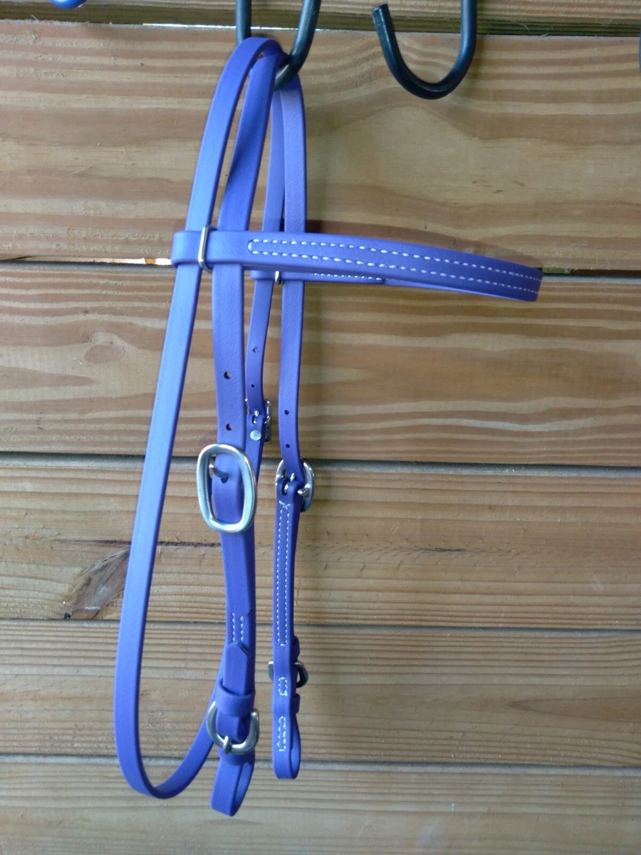 Selle de cheval en cuir Amish fabriquée aux États-Unis bride ouest