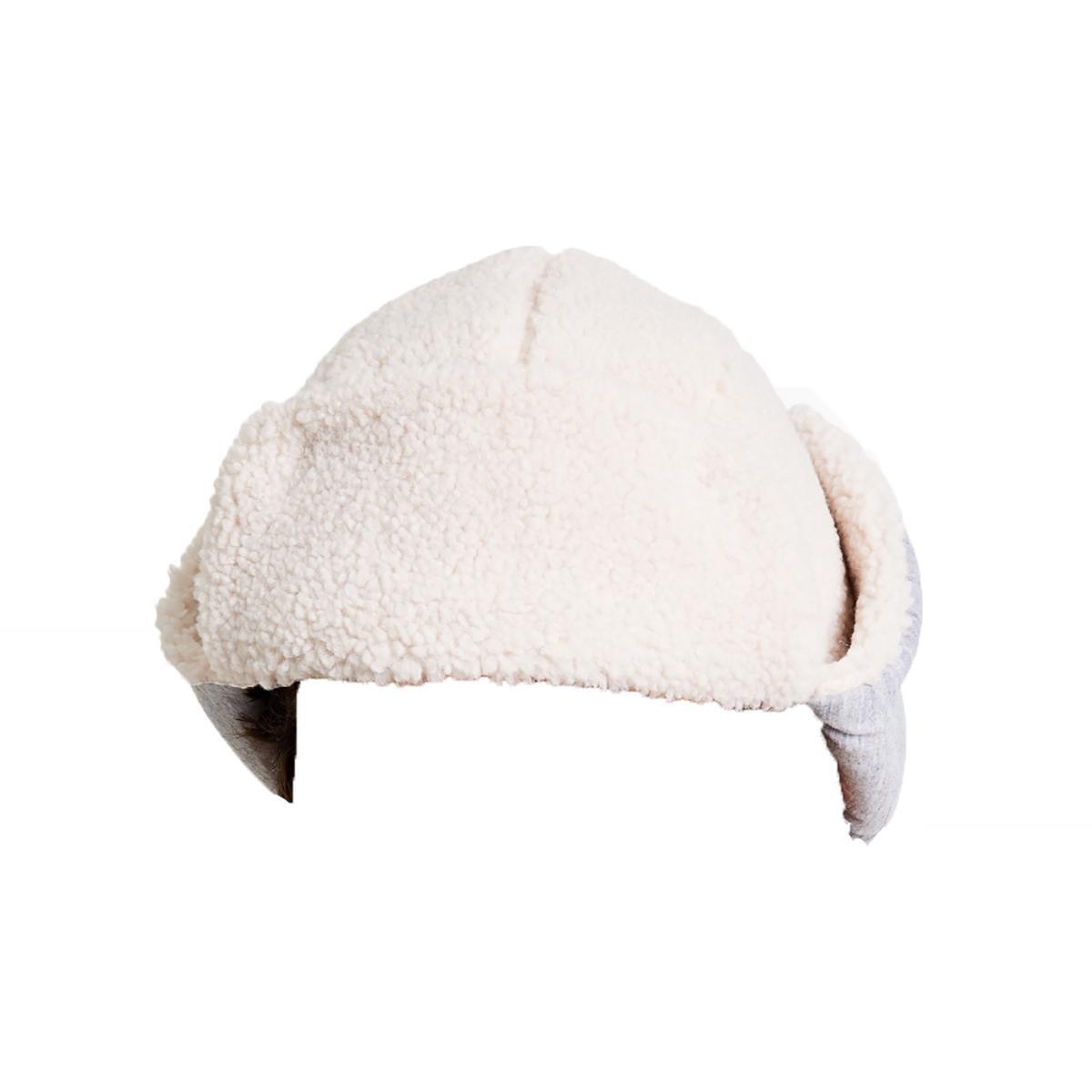 Мужская серая шляпа траппера с подкладкой из искусственного шерпа Sun Stone OS BHFO 8102 2990₽