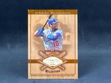 2001 UD SP GAME BAT MILESTONES GARY SHEFFIELD M-GS PIECE OF THE ACTION BAT RELIC