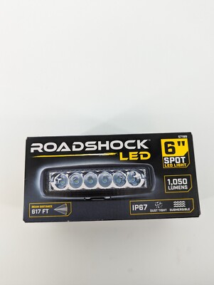 ROADSHOCK 57189 1,050 LUMENS LED 6'' SPOT LIGHT