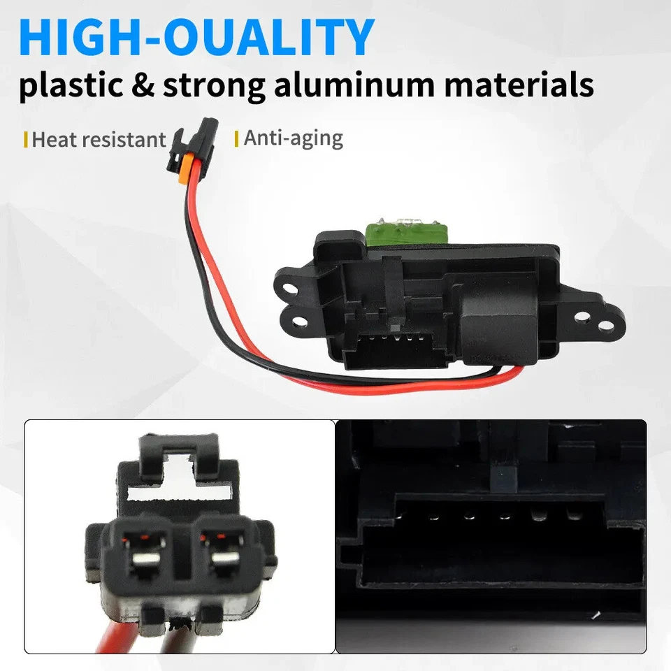 HVAC Heater Blower Motor Resistor OE 89019088 for Chevy Silverado 1500 2500 GMC - Image 4 of 4