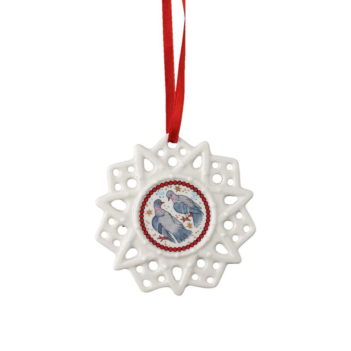 Weie Christbaum- & Feiertagsschmuck Stern aus Porzellan online kaufen |  eBay.de