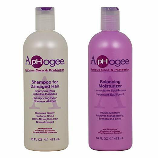 ApHogee Shampoo for Damaged Hair + Balancing Moisturizer 16oz "Set"