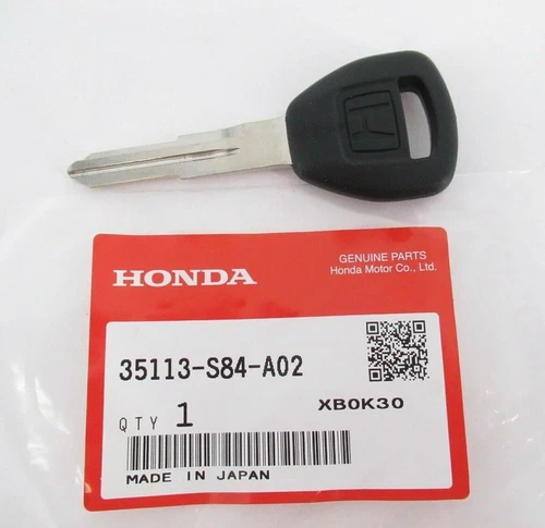 Llave en blanco para Honda (N/P 35113 S 84 a 02)