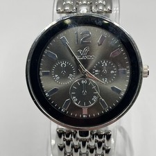 Orlando Men's Faux Chrono Style Quartz Watch With Black Dial- New Battery!