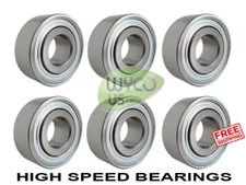 6 SPINDLE BEARINGS SIMPLICITY/ALLIS CHALMERS, 2108202, 2108202SM, 2108202, Z206
