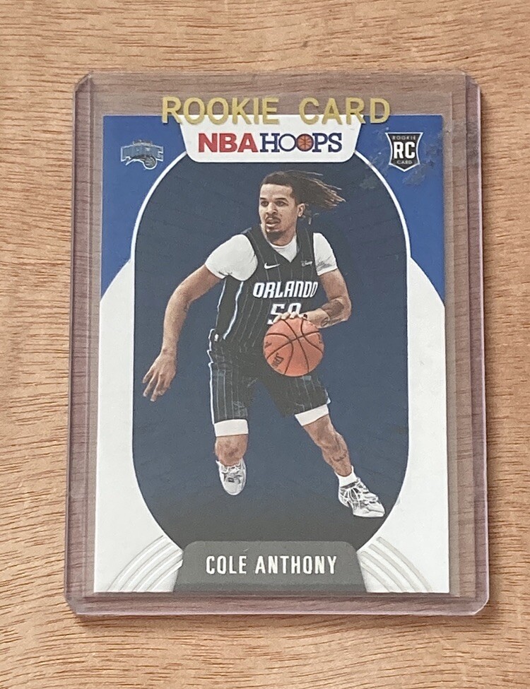 2020-21 Panini Nba Hoops Cole Anthony RC #234 Base Rookie Card Orlando Magic