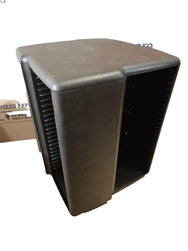 Laserline 36 CD Wall Mountable Compact Disc Storage Holder Black