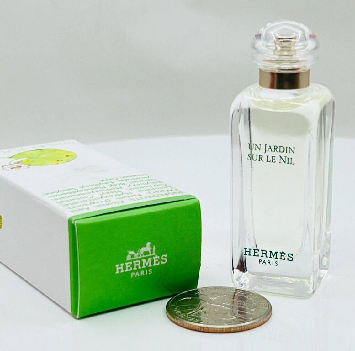 NEW Hermes Un Jardin Sur Le Nil Eau De Toilette 0.25 oz New In Box