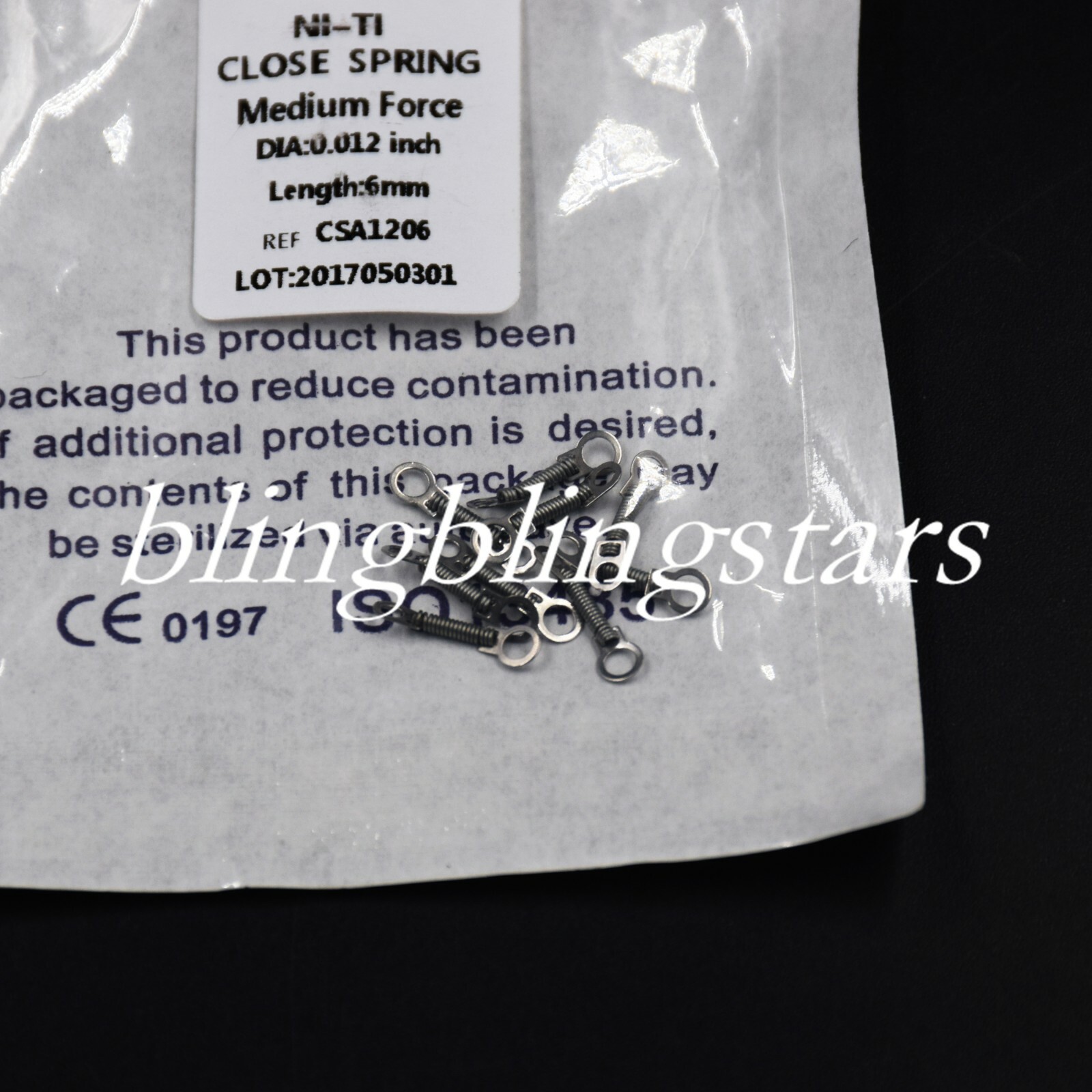 10 Packs Dental Orthodontic Eyelet Closed Coil Spring Medium Force 6mm0.012 eBay