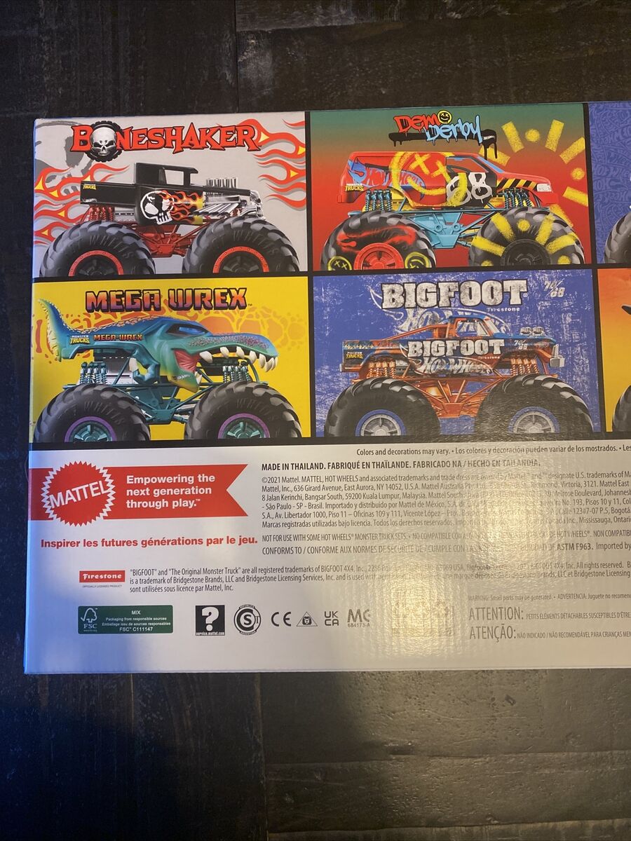 Hot Wheels Monster Trucks Live 8-Pack