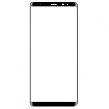 Front Glass For Samsung Galaxy Note 9, Outer Screen, Black