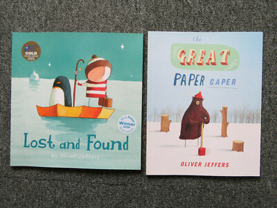 Lost and Found & The Great Paper Caper by Oliver Jeffers (Paperback)