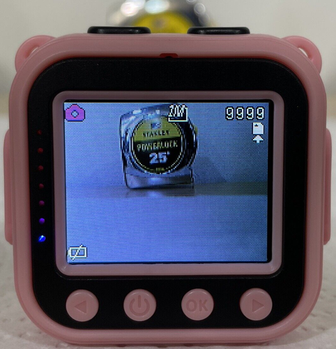 Action camera per bambini Ourlife con custodia (rosa) - FUNZIONA, LEGGI BENE - Foto 12 di 16
