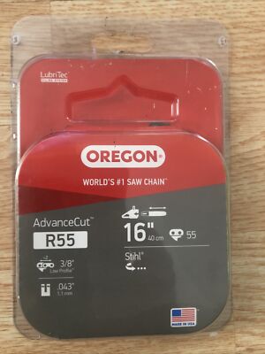 Oregon AdvanceCut 16 in. 55 links Chainsaw Chain -Pack of 1 | eBay