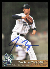 2016 Asheville Tourists JACK WYNKOOP Signed Card autograph auto ROCKIES